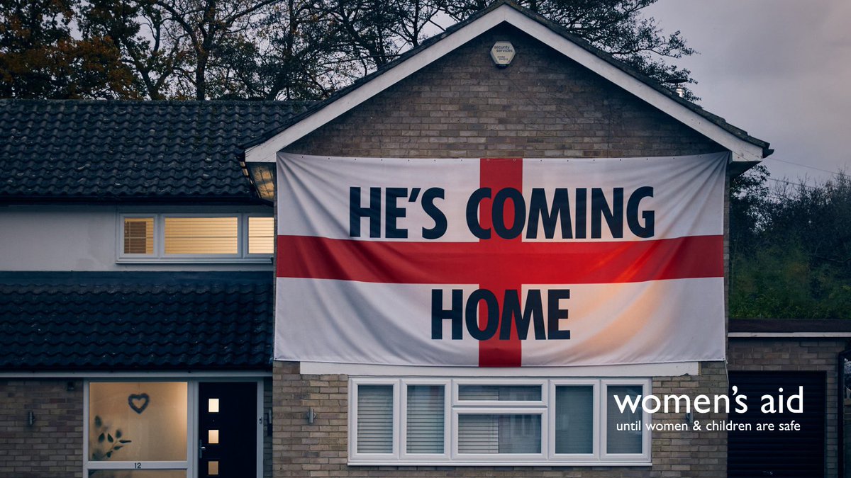 As many of us will be disappointed about the #England game tonight, the impact this will have on survivors is much more severe. Football doesn't cause #DomesticAbuse but it can heighten existing abuse. Stand with survivors 👉 share this post. #EngUSA #EnglandVsUSA #HesComingHome