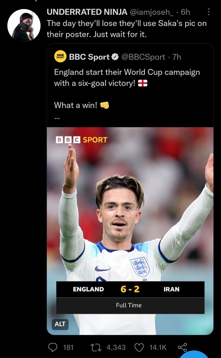 ThedudeFira's tweet photo. @BBCSport https://t.co/HGQPeCX6xf
