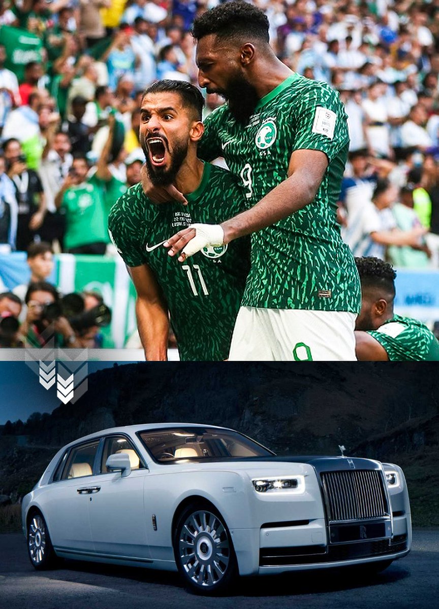 Saudi Arabia World Cup Players Rewarded With Rolls-Royce Phantoms