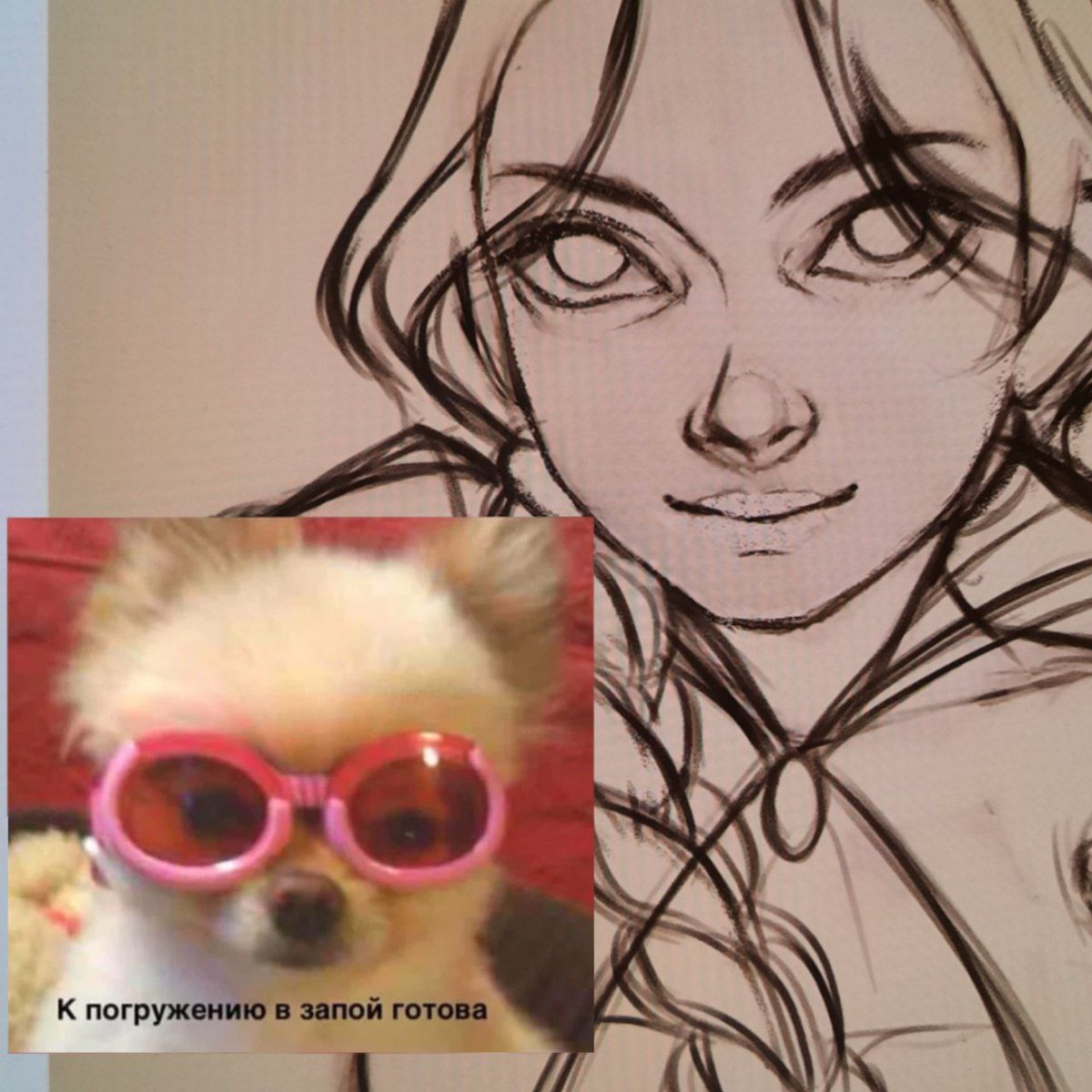 Voizrart's tweet photo. Пошла жара! #скетч #арт #sketch #art https://t.co/MvyEMuHIAu