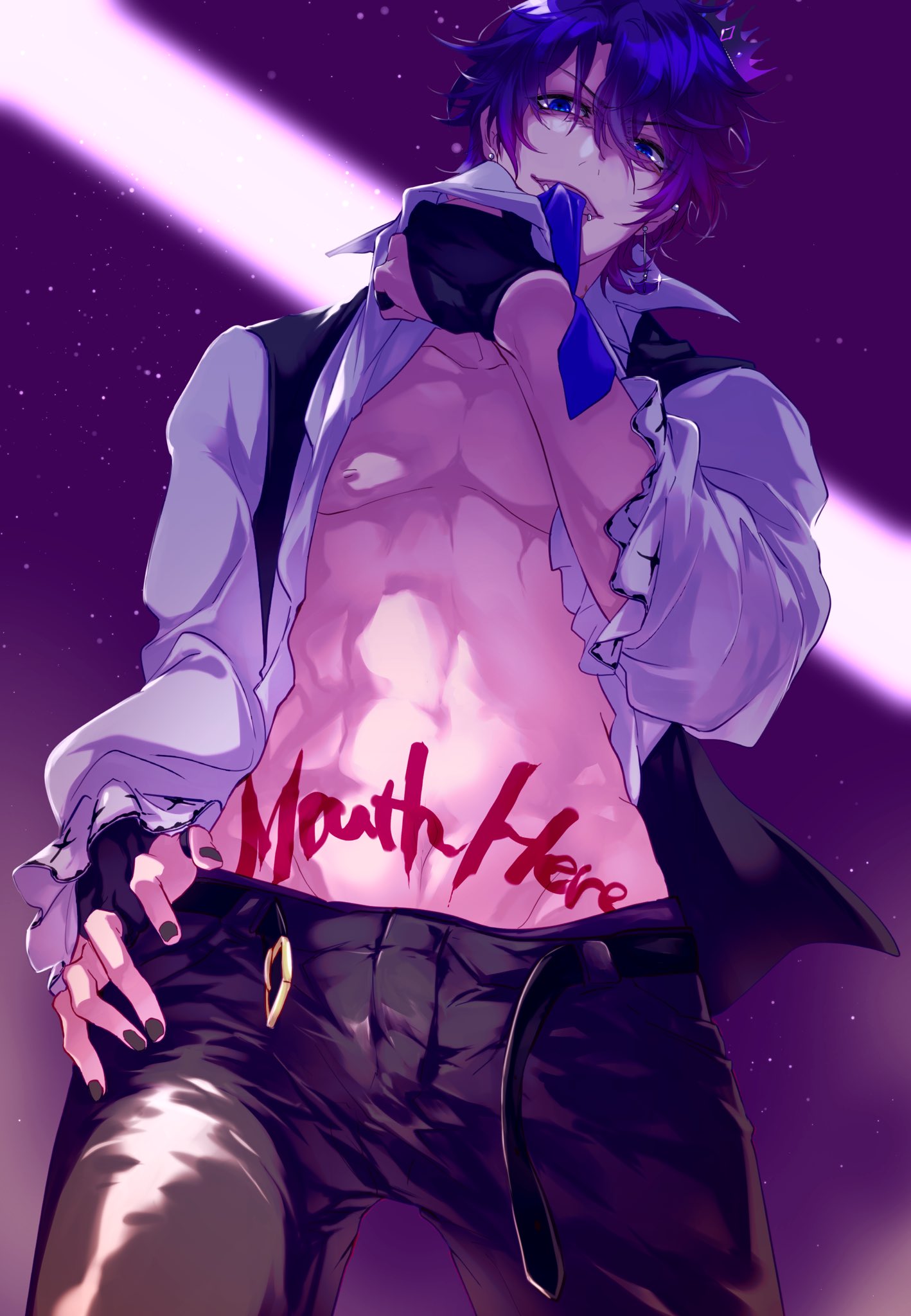 RiiKami 👑💜| 🇨🇺 on X: Let me just… Art: @holysarvel RiiKinky vtuber  envtuber t.coTjJr8GWjF6  X