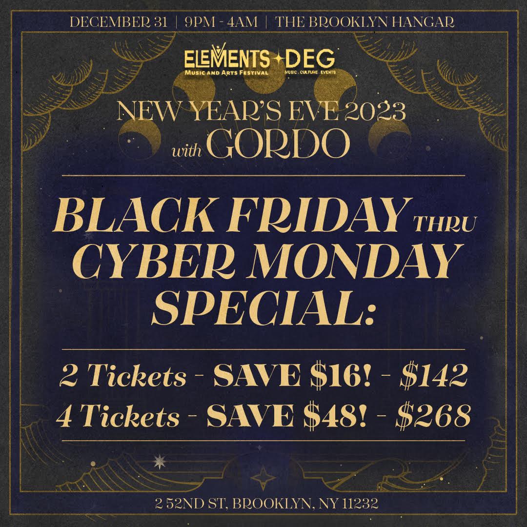 DEG Presents (@degpresents) on Twitter photo Don't miss NYE with <a href="/GordoSZN/">GORDO</a> ! We are offering a very limited sale on group tickets! Get yours here: wl.seetickets.us/event/GORDO-NY… Don't miss NYE with <a href="/GordoSZN/">GORDO</a> ! We are offering a very limited sale on group tickets! Get yours here: wl.seetickets.us/event/GORDO-NY…