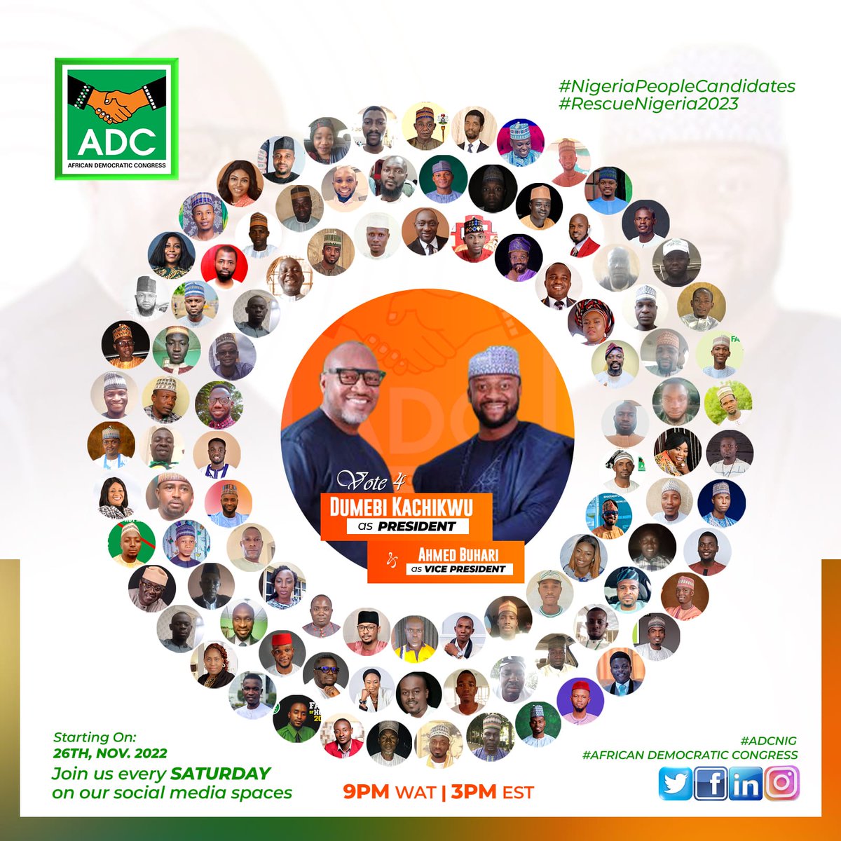 syedyemi's tweet photo. Join us tomorrow 9pm WAT #TogetherWeCan #RescueMission2023 https://t.co/u4v2KkdD4k