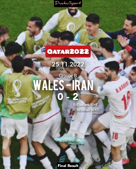 DuckuSport's tweet photo. #FIFAWorldCup: Les résultats de ce Vendredi 25.11.2022 !👇👇👇 https://t.co/H24w72cAli