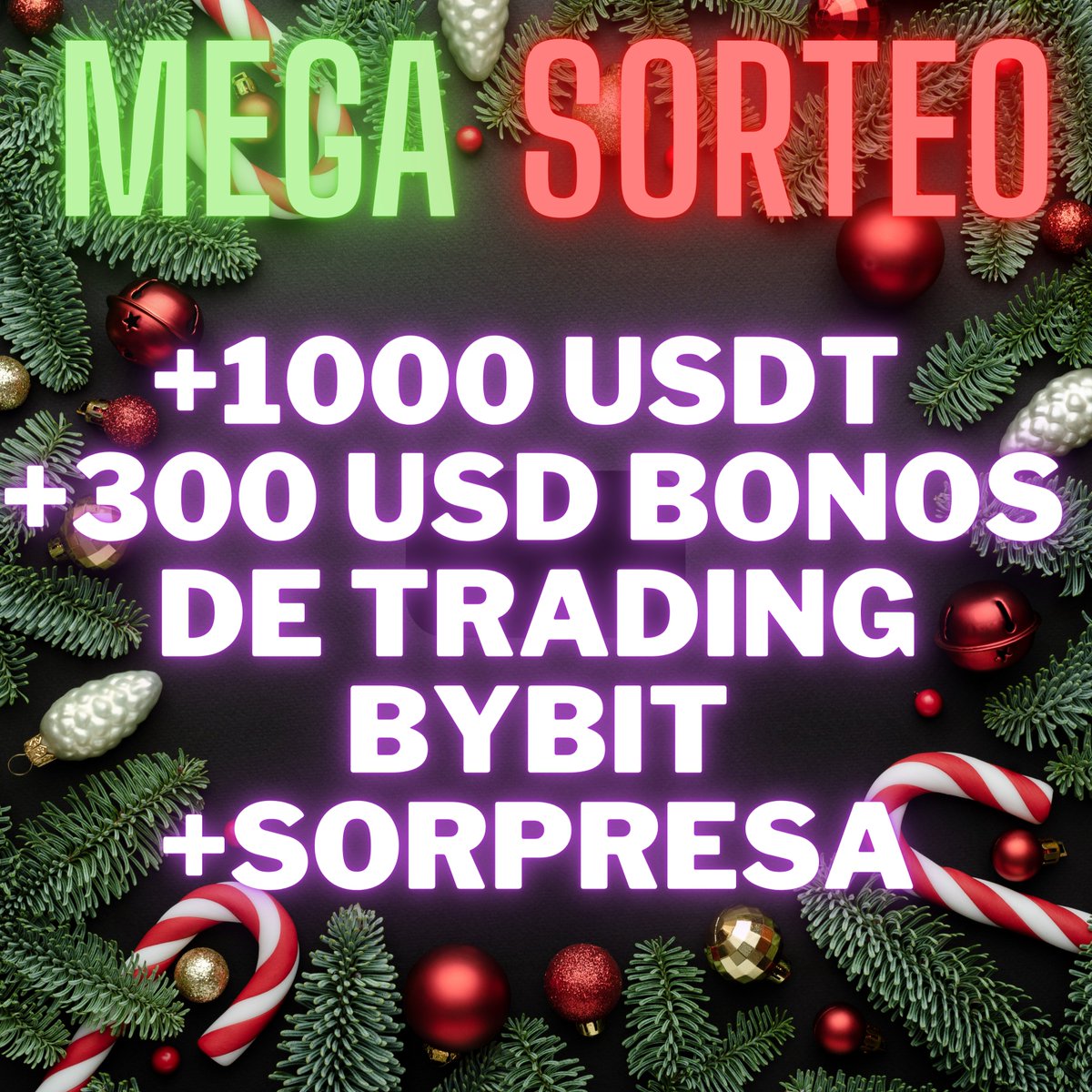 FNCS20's tweet photo. 🎄MEGA #SORTEO NAVIDEÑO🎄

Buenas amantes del #trading y las #cryptos, estamos en busca de ampliar nuestros horizontes y por eso les traemos este MEGA SORTEO NAVIDEÑO con mas de +1000 #USDT en premios!!🥳🎉

En este hilo de 3 partes encontraran PREMIOS Y REQUISITOS.

#Navidad2022 https://t.co/J18iH19Xwk