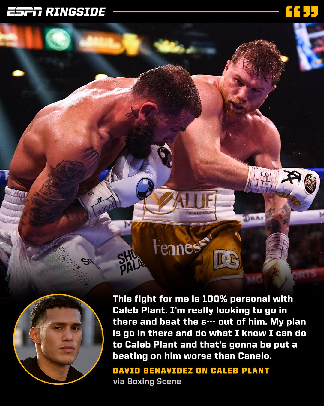 ESPN Ringside on Twitter "David Benavidez is on a mission 😤 