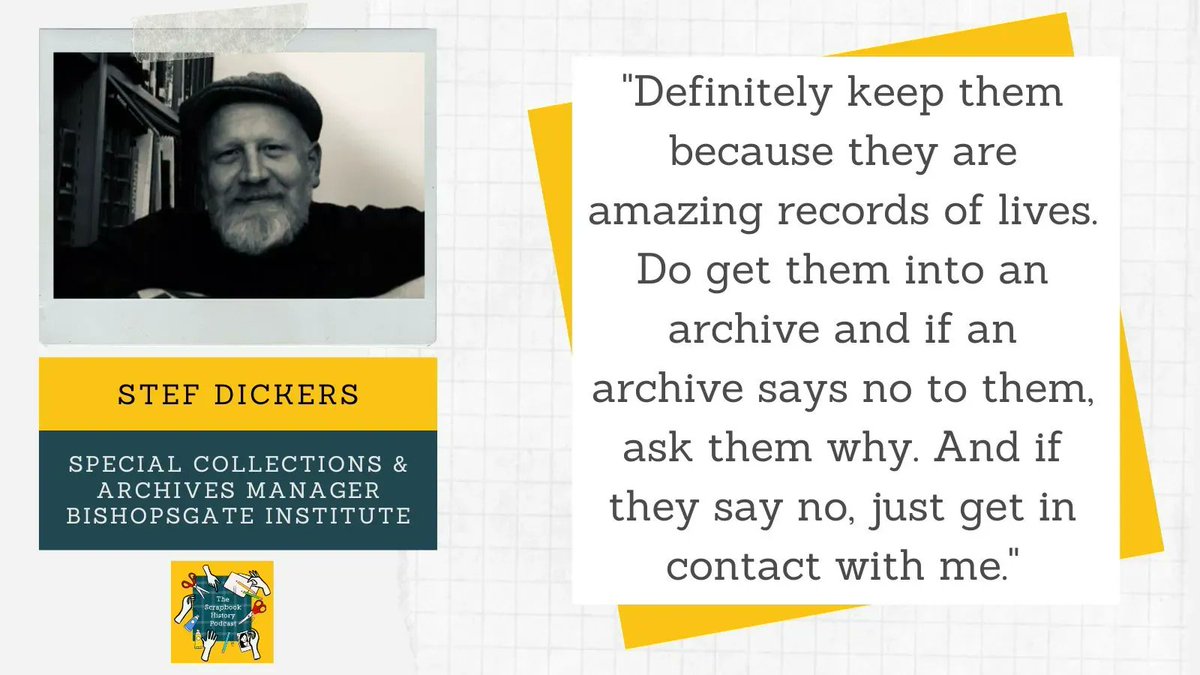 The Scrapbook History Podcast tweet media