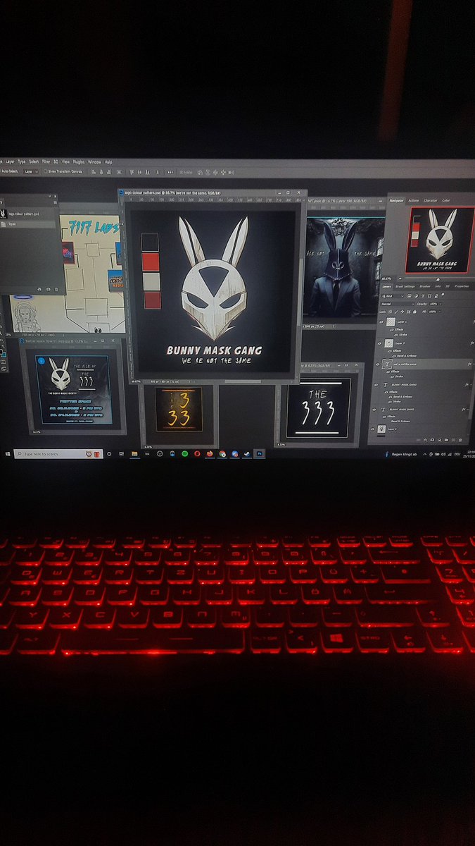 BUNNY MASK SOCIETY 👁️ tweet media