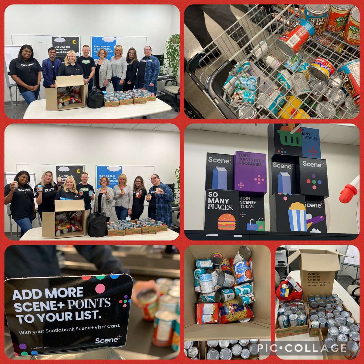 Thank you to our local empire scene partner, #freshco for an amazing shopping experience. Team Upper Gage along with Christine Hannah and Robert Veevers was able to support The Hamilton Food Share with this donation for the holiday season #scotiabankproud #Pleasedonate