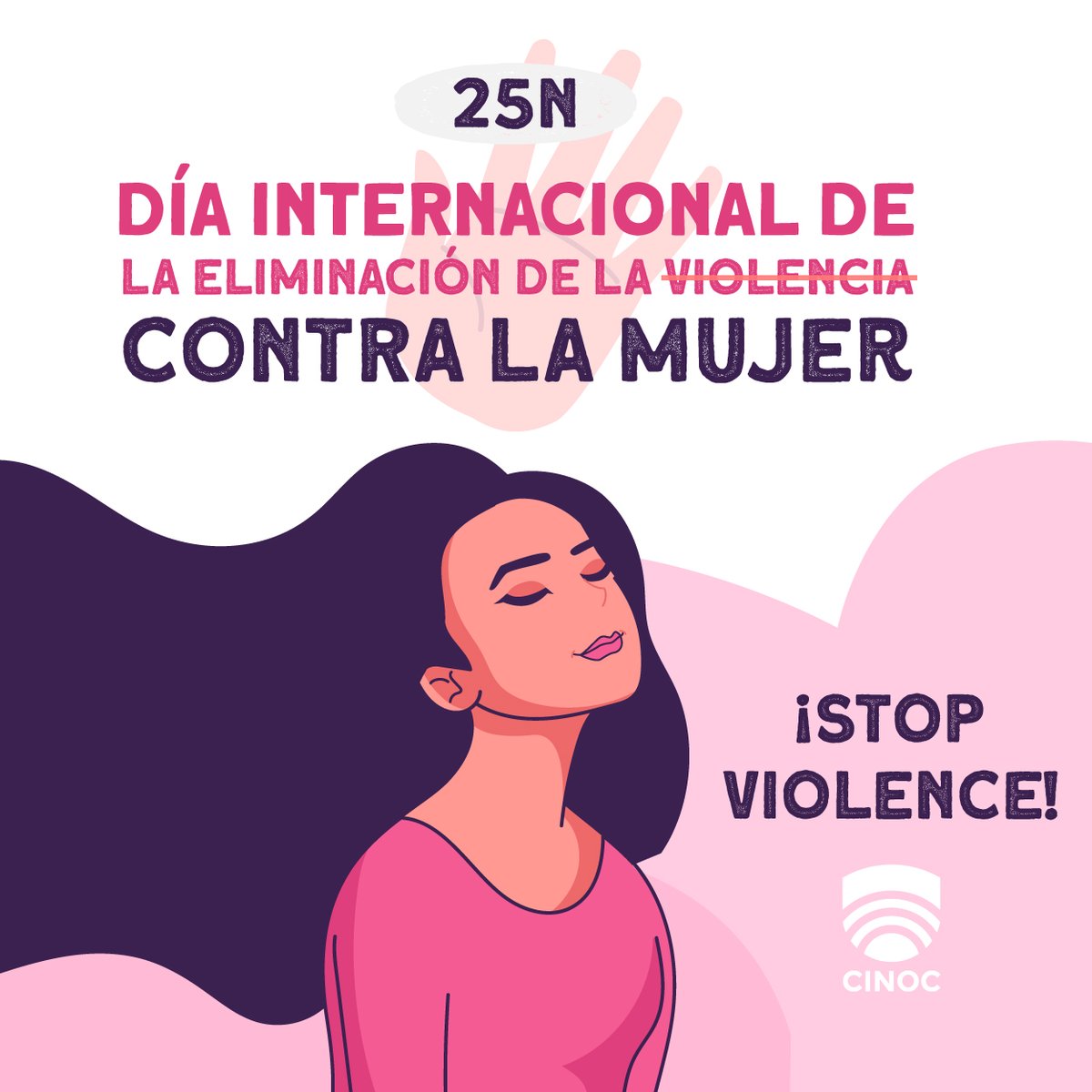 IES_CINOC's tweet photo. La #IESCINOC se suma al día internacional de la eliminación de la violencia contra la mujer.
#NiUnaMás #NosQueremosVivas ♀ 💜 https://t.co/z4Ms1831R4