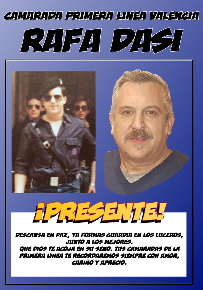 acimj's tweet photo. Descansa en paz, Camarada.

¡SIEMPRE PRESENTE! https://t.co/s8a6Sjmbj2
