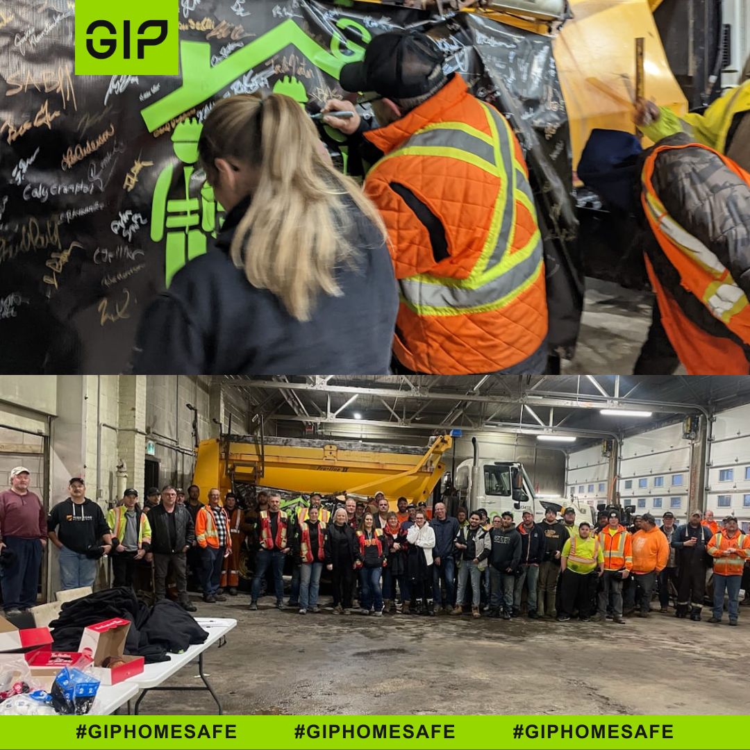 GIP_social's tweet photo. Another 4 successful #GIPHomeSafe standdowns, today in Barrie, Morrisburg, and Greenvalley. Pleased to have @Christian Dover deliver the important message of #SafetyFirst with #HSETeam. #Takethepledge #Homesafefortheholidays #SafetyCulture #WorkSafe https://t.co/aXYqtsTKBG