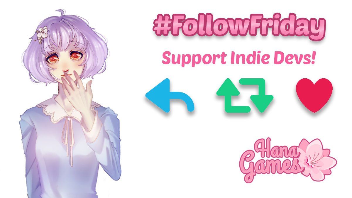Happy #followfriday! 🌸

Please support these talented #indiedevs by retweeting and following 💕
Thank you!!! 🥰

<a href="/monas_stories/">Adult Game NSFW 🎀 𝙈𝙤𝙣𝙖'𝙨 𝙎𝙩𝙤𝙧𝙞𝙚𝙨 🔞👅</a> 
<a href="/GyansGames/">Gyan's Games</a> 
<a href="/BarelyAGS/">Barely A Game Studio | LORA</a> 
<a href="/EtherlightMx/">Etherlight (On Bluesky)🌙Dreamsweeper | OUT NOW!</a> 
<a href="/OOTBG19/">Out of the Box Games</a>  
@Lu2dGames 
<a href="/overhillsgame/">OverhillsTheGame</a> 
<a href="/HiSv_Studio/">HiSv Studio</a> 
<a href="/MrPr1993T/">MrPr1993 (COMMS OPEN)</a> 

#gamedev #indiegame #ff #IndieGameDev #indie