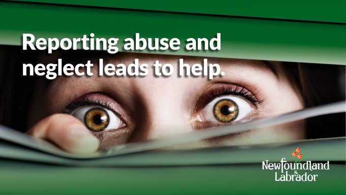 Seniors can face many types of abuse, such as financial, emotional, and physical abuse. Reporting abuse and neglect leads to help. 

If you suspect an adult is being abused or neglected call 1-855-376-4957 to make a confidential report. #16Days #OurActionsMatter <a href="/CSSD_GovNL/">Families and Affordability</a>