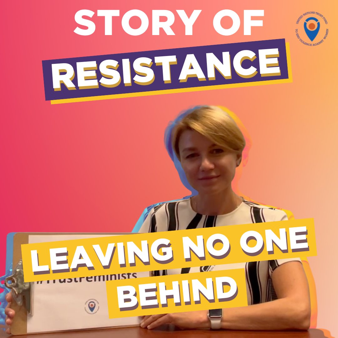 #StoryOfResistance – Ukraine ✊

When the war broke out, CSOs are first responders to address women and girls’ needs. The Ukrainian Foundation for Public Health made sure that no woman or girl was left behind.

via @UNTrustFundEVAW bit.ly/3EBw4DR