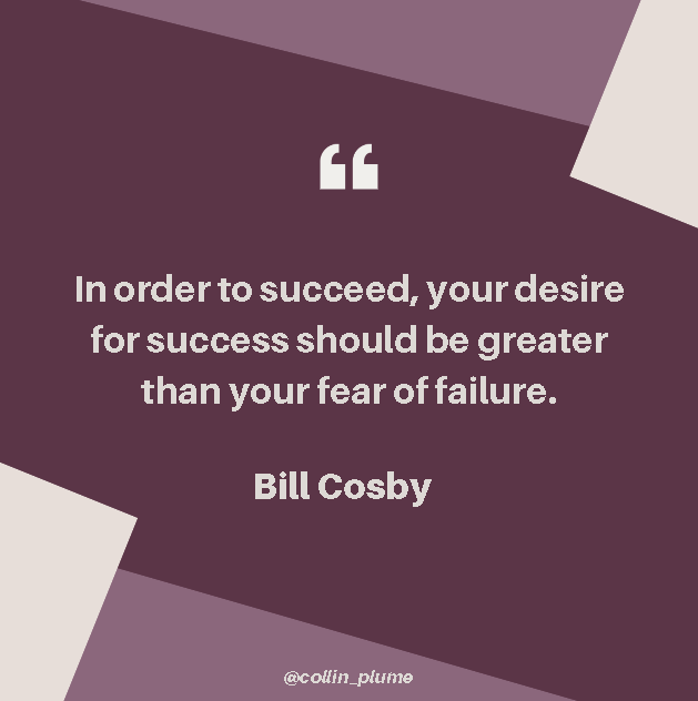 collin_plume's tweet photo. Failure is the opportunity to figure things out; it teaches you what NOT to do. People who avoid failure also avoid success.
#failures #dontfearfailure #failuretosuccess #roadtosuccess
#motivation #successquote #inspire #quoteoftheday #positivevibes #life #believe #entrepreneur https://t.co/V57QnmoDAg