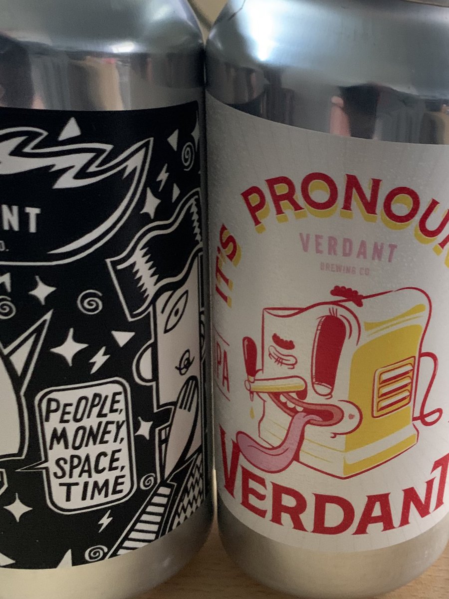cbouz76's tweet photo. Birthday beers from @VerdantBrew. Honestly these guys can do no wrong https://t.co/D4rWcd8bve