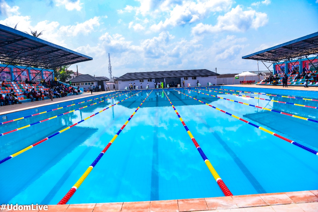 CreamyFlorence's tweet photo. BEHOLD THE AKWA IBOM OLYMPIC STANDARD SWIMMING POOL
Today, history was made when men of the Police force trooped into the Olympic Sized Swimming Pool, for the National Police Biennial Games holding in Uyo, the State capital.
#LegacyofImpact
#UdomisWorking #AkwaIbomTwitter https://t.co/vRv18jsXKB