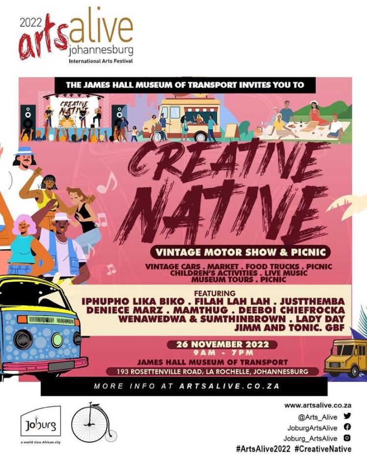 CannaStoners's tweet image. James Hall Museum of Transport is at it again.
Join us for the Creative Native at the James Hall Museum of Transport. It's going to be ablaze.
#creativenative 
#pundit 
#cannastoners 
#cityofjoburg 
#joburgtourism 
#jameshallmuseum 
#Mmemberville 
#cannabiscommunity