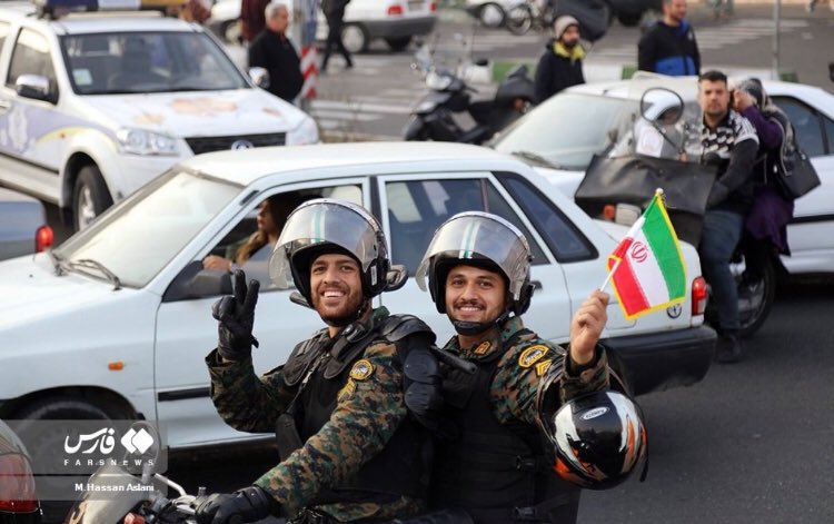 emilykschrader's tweet photo. Who is celebrating #Iran’s #TeamMelli win over Wales? The Islamic regime terrorists. 

Who isn’t? The majority of people of Iran, who are demanding regime change. 

#IranRevolution #FIFAWorldCup https://t.co/aPWkNzmr7u