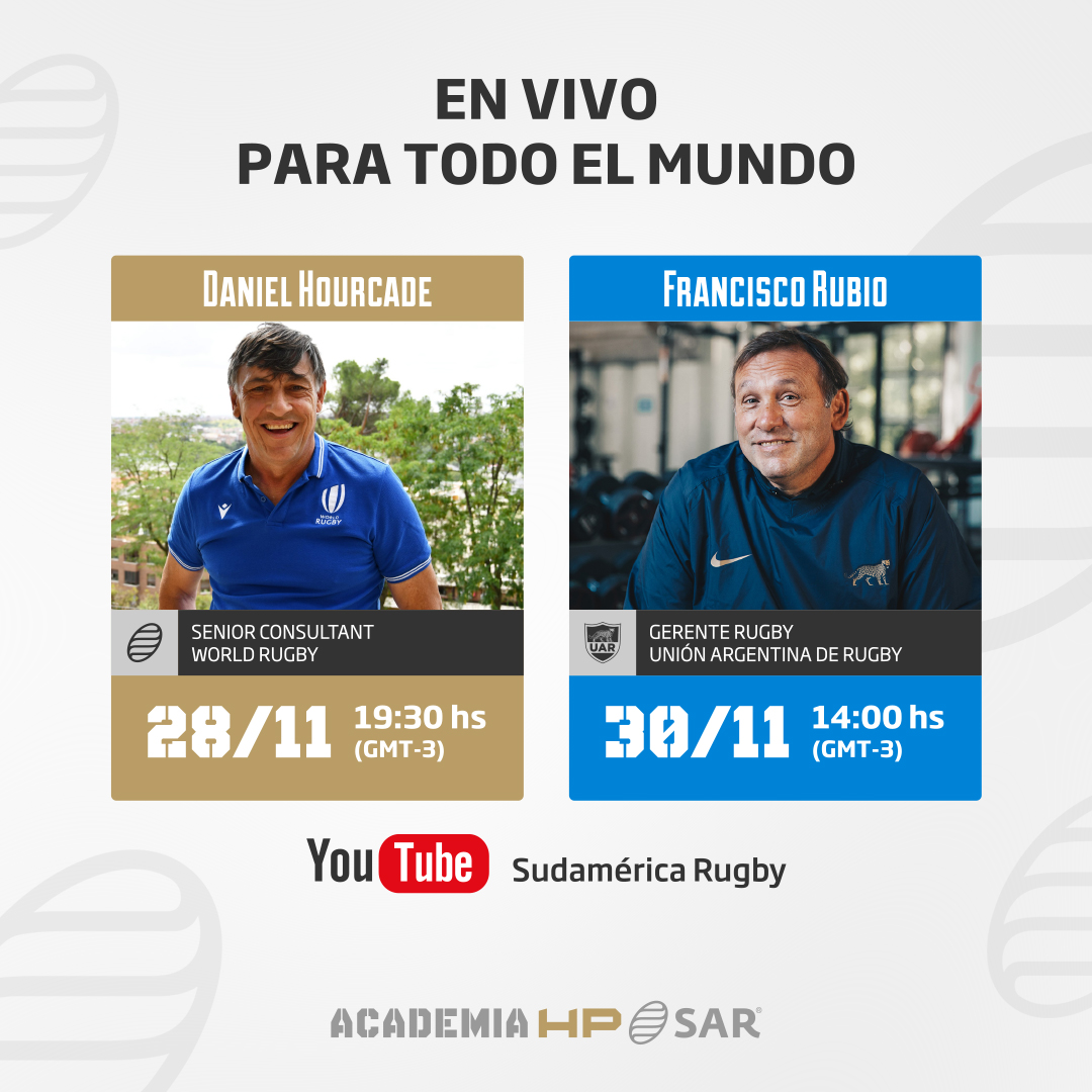 sudamericarugby's tweet photo. ¡Se viene una nueva #SARAcademia! 👨🏽‍🎓📚

Desde el 28/11 📆 comenzará otra SAR Academia de gran magnitud en Córdoba, Argentina 🇦🇷 y lo podrás seguir por nuestras redes, incluso con la transmisión de charlas en vivo 👏🏽

Más info👉🏽 https://t.co/UzXKIEyQRB

#ElRugbyNosUne https://t.co/PPFrEfodZa