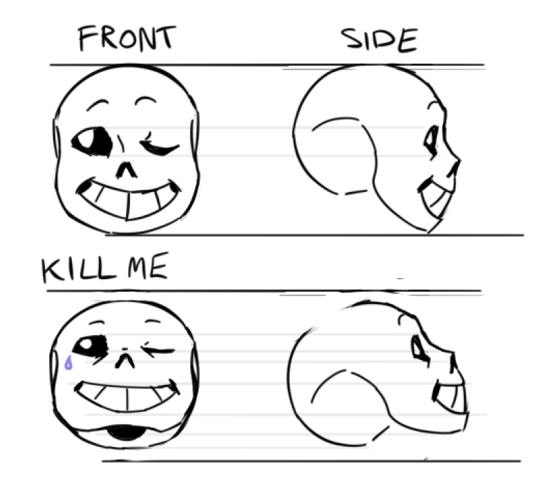 How to Draw Sans (Undertale) - Step by Step Drawing Tutorial 