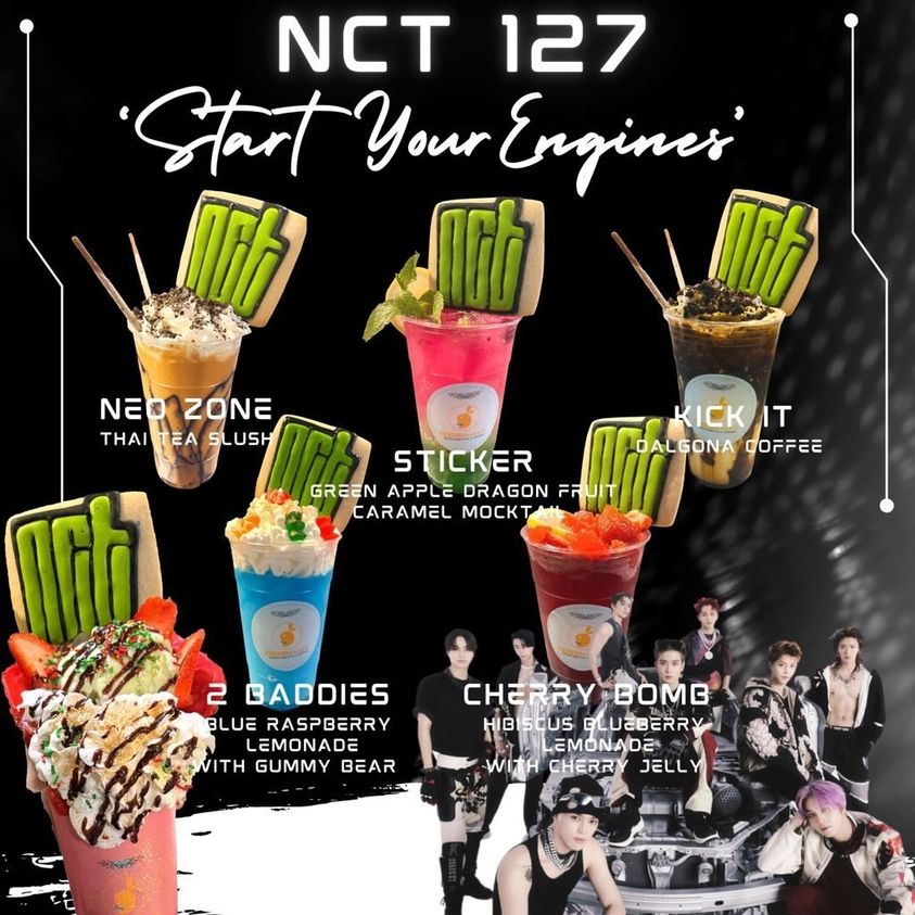 LaineTanPhx's tweet photo. We're hosting a NCT 127 Event: 'Start Your Engines'!
🚫NO RSVP REQUIRED!
📅When: Saturday, Nov. 26th from 12PM - 6PM.
📍Where: Mango Rabbit Tempe, 1250 E. Apache Blvd #112, Tempe, Arizona 85281
🔥Freebies
🔥NCT 127 Cup sleeves 
🔥Themed Drinks 
🔥Vendors
🔥Raffle Prize
#nct #kpop https://t.co/ajTcWkgZ0b