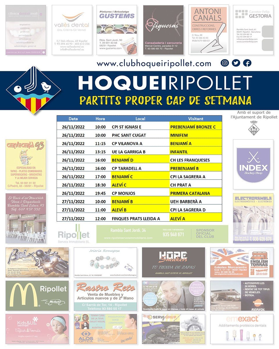 Club Hoquei Ripollet tweet media
