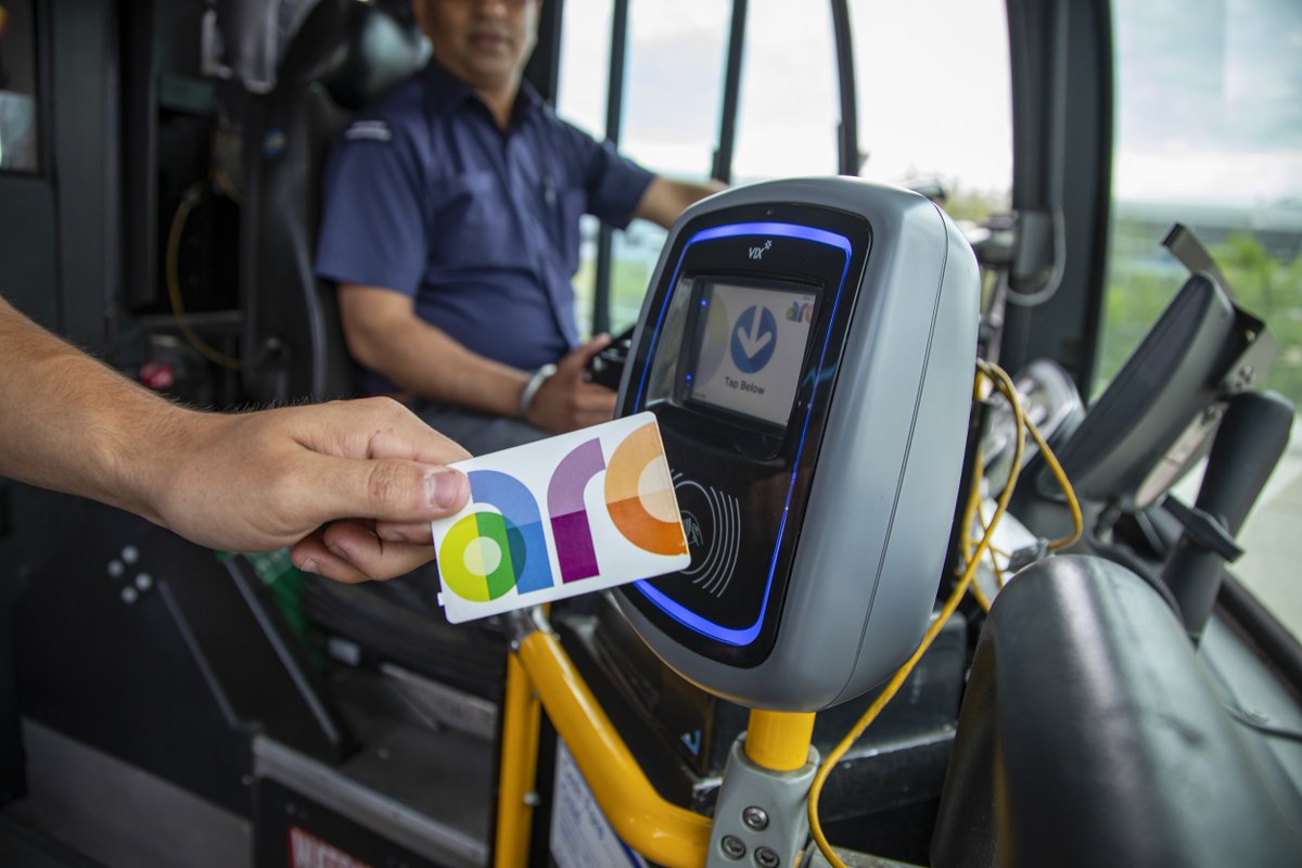 CityofEdmonton's tweet photo. Consider getting an Arc card instead of a December ETS transit pass. There’s no need to pay for a pass upfront and Arc cards can be loaded anywhere and anytime. With Arc fare caps, you never pay more than a daily or monthly pass. Switch to Arc today at https://t.co/DYlSmamrq2. https://t.co/NPs58SrHRa