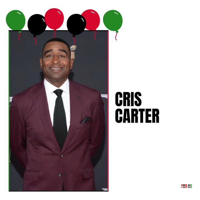 Join us in wishing Cris Carter, Happy Birthday 