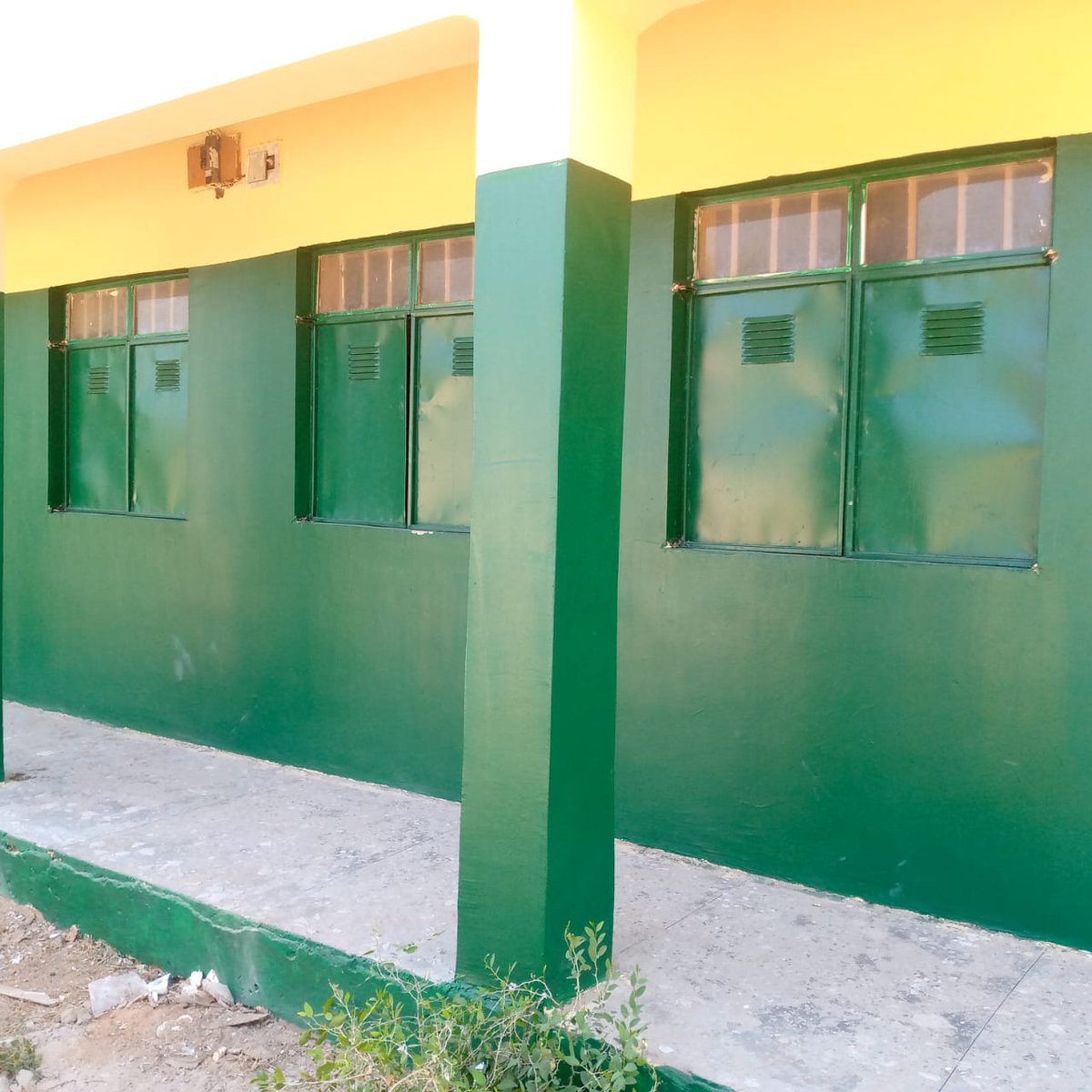 Improvement of existing Learning facilities is the component of adolescent girls' initiative for learning and empowerment focusing on secondary schools, #NPCU #WBG #education #UNICEF