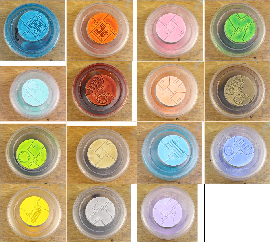 #HobbyStreakDay1393🌈🖌️🎨 Today I spent another day working on new #speedpaint colours! Which one is your most and least favourite?✨🖌#Hobbystreak #WIP