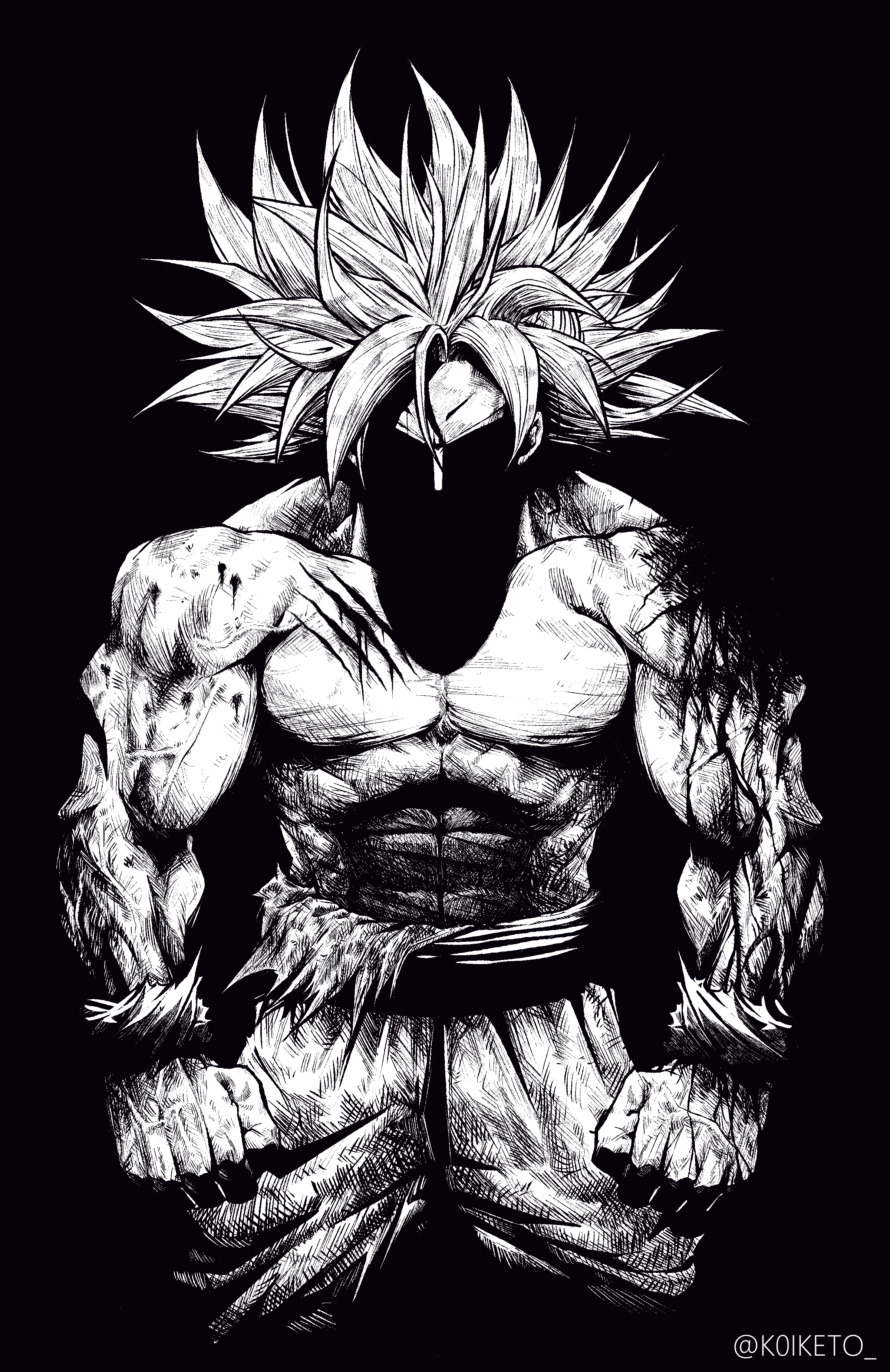 GOGETA SSJ4, an art print by PEA BEAN - INPRNT