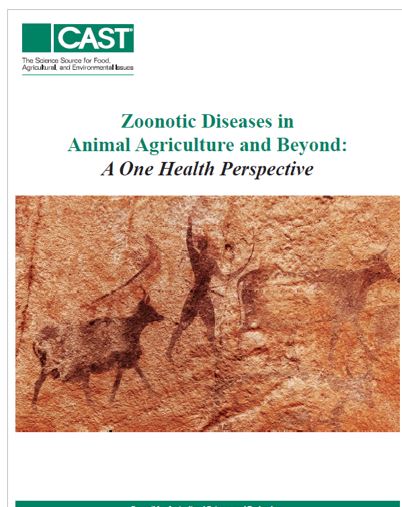 OneHealthCom's tweet photo. CAST Task Special Publication -“Zoonotic Diseases in Animal Agriculture and Beyond: A One Health Perspective”
https://t.co/2OtgBavngI

See also: (Don't miss the recorded webinar and Op-Ed accompanying release of this publication)
https://t.co/EgwpMDUvmj https://t.co/KWQ7us370J