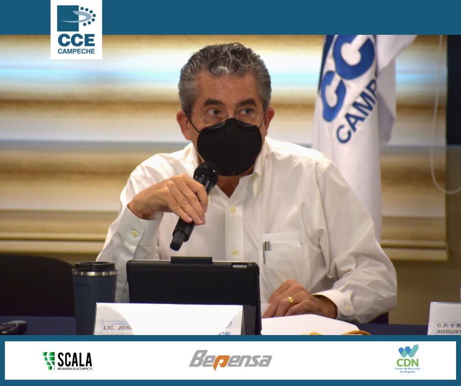 CCECampeche's tweet photo. Como invitado especial a la reunión contamos con la presencia del:

- 𝐈𝐧𝐠. 𝐍𝐨𝐞́ 𝐁𝐚𝐥𝐭𝐚𝐳𝐚𝐫 𝐓𝐮𝐧 𝐁𝐚𝐥𝐚𝐧
Director Técnico Académico ICATCAM

#CCE #Campeche #Trabajando #Noviembre2022 https://t.co/8N0MOMyDAG