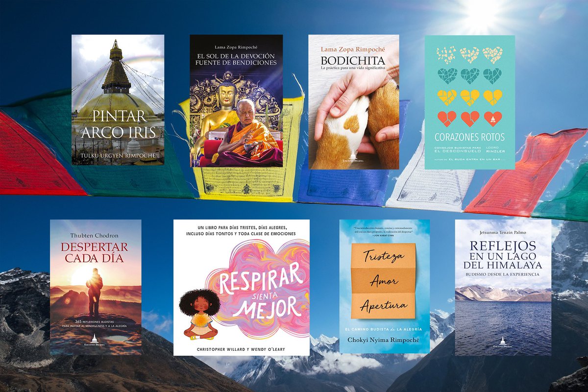 EdicionesDharma's tweet photo. Este fin de semana con el cupón "dharmafriday" 30% en nuestros títulos, 20% en recomendados y 50% en los libros Pintar arco iris y El sol de la devoción. 
🚚 gratis.

#librosrecomendados📚 #blackfriday2022
#blackfriday #librosmindfulness #librosmeditacion #librosbudistas https://t.co/CrSAAOmJva