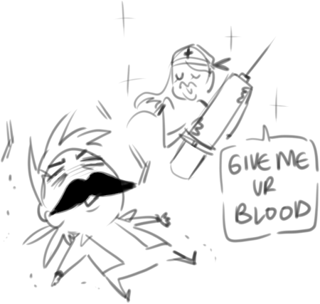 I hate medical exam week💢 