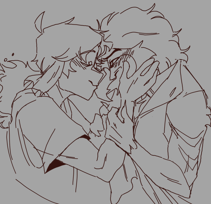 「OUHHHH GAY PEOPLE OUHHHH THEY ARE IN LOV」|ANDY!!! is trying his bestのイラスト