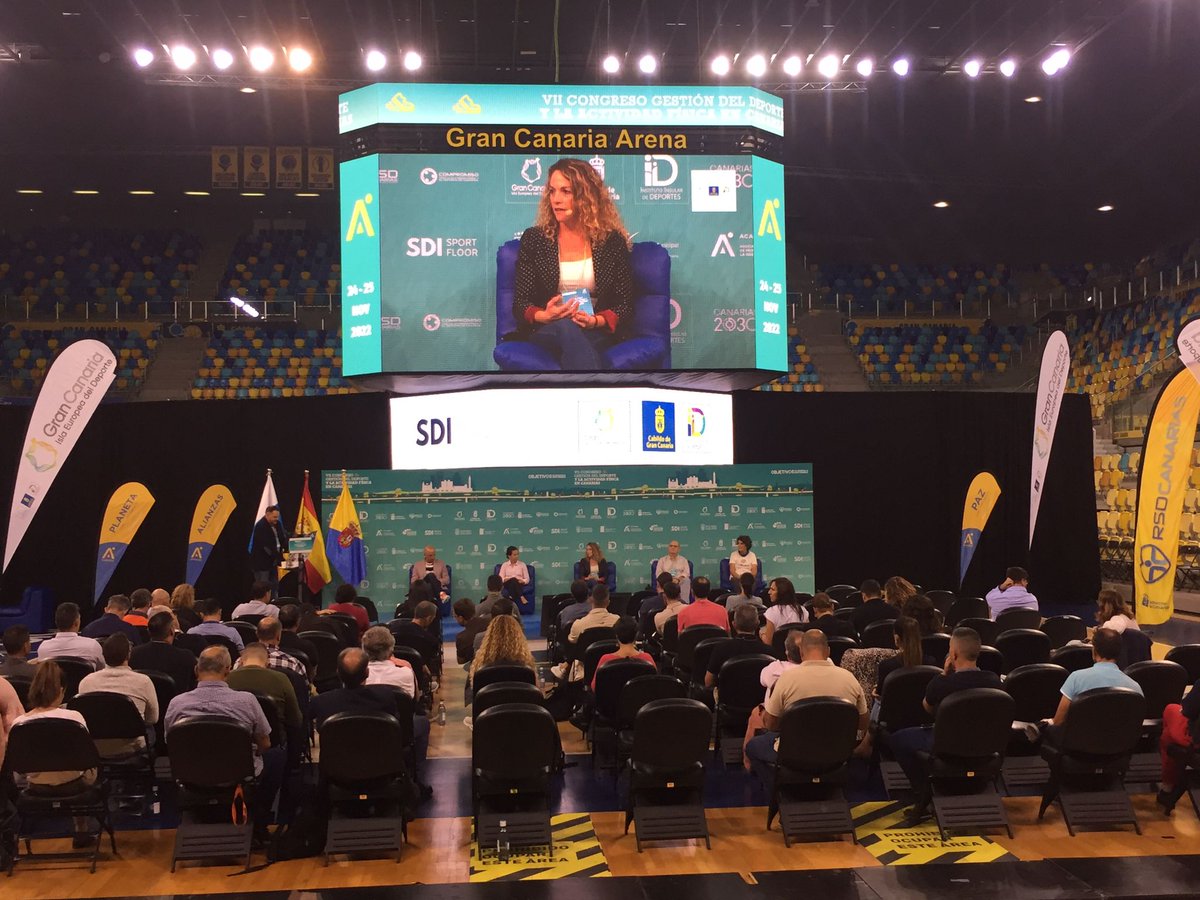 Un privilegio participar en el VII #CongresoAcagede Gestión del Deporte y Actividad Física en Canarias.
Espacio de análisis y debate de la situación del sector a nivel deportivo y turístico y retos de desarrollo sostenible en los próximos años.
#SPELTurismoLanzarote #LanzaroteESD