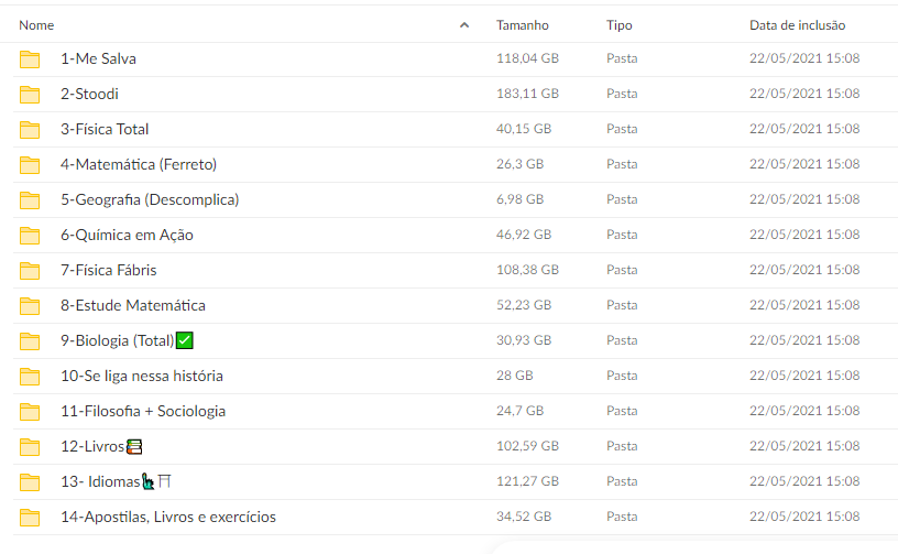 danywlla's tweet image. – [📚] LINK PRA UM MEGA COM MAIS DE 300 GB DE CONTEÚDO PROS SEUS ESTUDOS (APOSTILAS, EXERCÍCIOS, RESOLUÇÕES): mega.nz/folder/HHJzkQa…