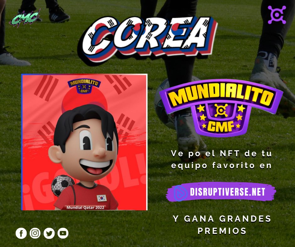 CryptoMakersof's tweet photo. 🚨 ATENCIÓN 🚨 llego Mundialito CMF
⚽️ Ganadores de CMF token, un gran acumulado y muchos premios en el JACKPOT final.
❗️ Entra ahora mismo en 👉 https://t.co/XlRMfnR0WR y Compra el NFT de tu equipo favorito.
#MundialitoCMF 
#Cryptomakers #NFT
#FIFA22 
#mundial #qatar
#worldcup https://t.co/qiQgXTHvRR