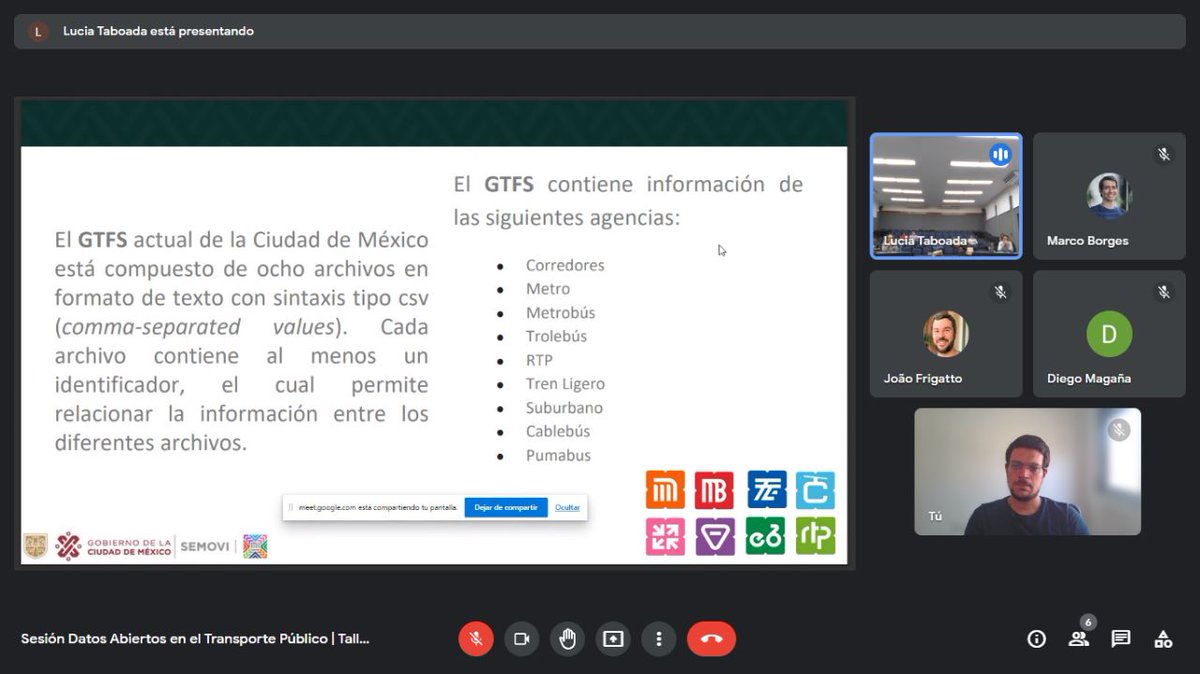 Muchas gracias <a href="/EloyGzzM/">Eloy González</a> <a href="/ITDPmx/">ITDP México</a> por invitarme a contar sobre cómo <a href="/ualabee_ar/">Ualabee Argentina</a> ayuda a las ciudades en la creación y mantenimiento de #GTFS!
Un placer compartir espacio con <a href="/googlemexico/">Google México</a>, <a href="/ImdutYucatan/">IMDUT Yucatán</a> y <a href="/MetrobusCDMX/">Metrobús CDMX</a>

#transportepublico #mexico #latam