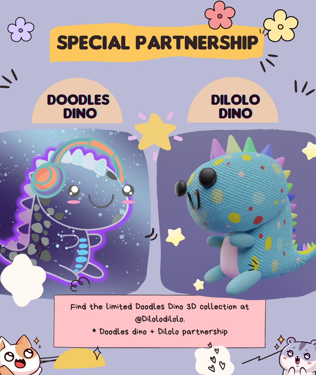 Hello #NFTCommunity frens 🥰

Coming soon, in december  #Doodlesdino👀
@Krillmeed_NFT

#Opensea #NFTs #Polygon #NFTArts #Mint