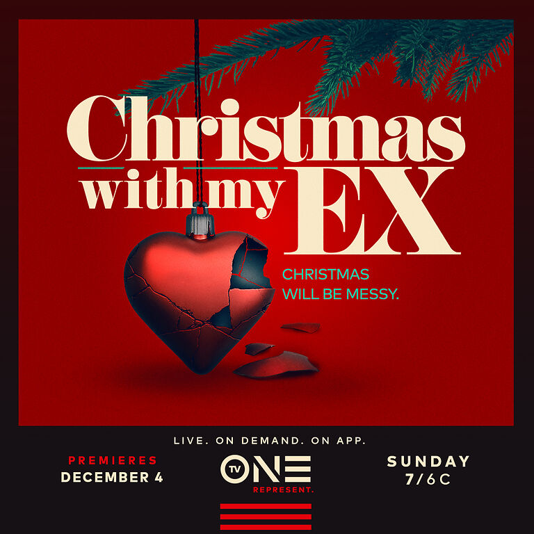 We promise you, this Christmas will be messy 👀 Catch all the tea in the premiere of #ChristmasWithMyEx on Sunday, Dec. 4 only on <a href="/tvonetv/">TV One</a>. 🎄💔