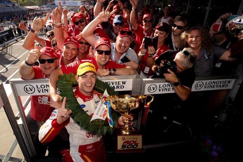 So many incredible memories from the VALO Adelaide 500, but obviously I can’t go past my two wins. 

I can’t wait to get back there on December 1-4. See you all there. 

There’s a few tickets still available on Ticketek 🎫 

#VALOAdl500 #Adelaide #RepcoSC