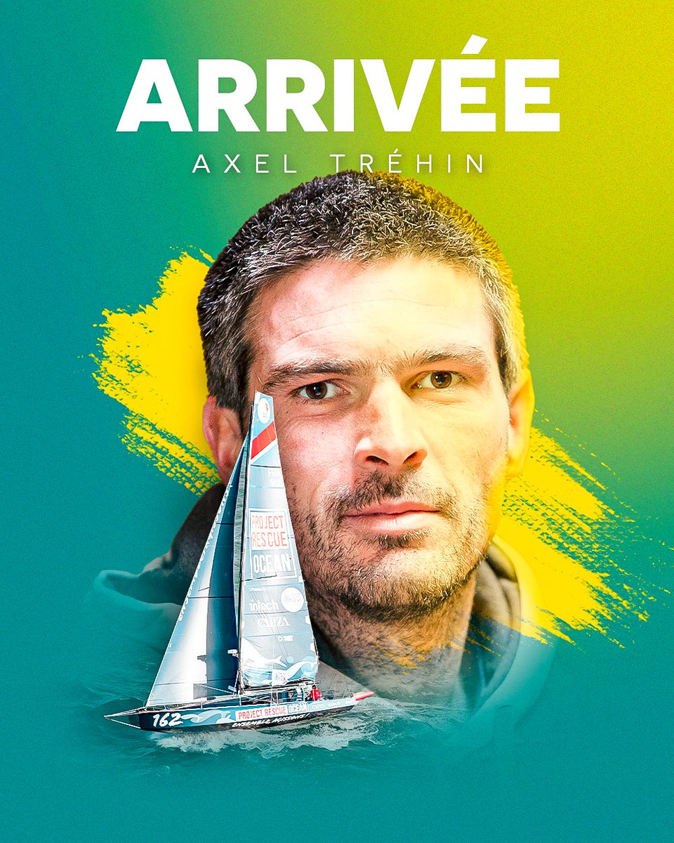 [(ARRIVEE <a href="/AssoClass40/">Association Class40</a>🏁)]

<a href="/axsail/">Axel Trehin Skipper</a> - Project Rescue Ocean, vient de passer la ligne d'arrivée de la #RDR2022 en 10e position du classement <a href="/AssoClass40/">Association Class40</a> après 16 jours 9 heures 1 minutes et 16 secondes de course !