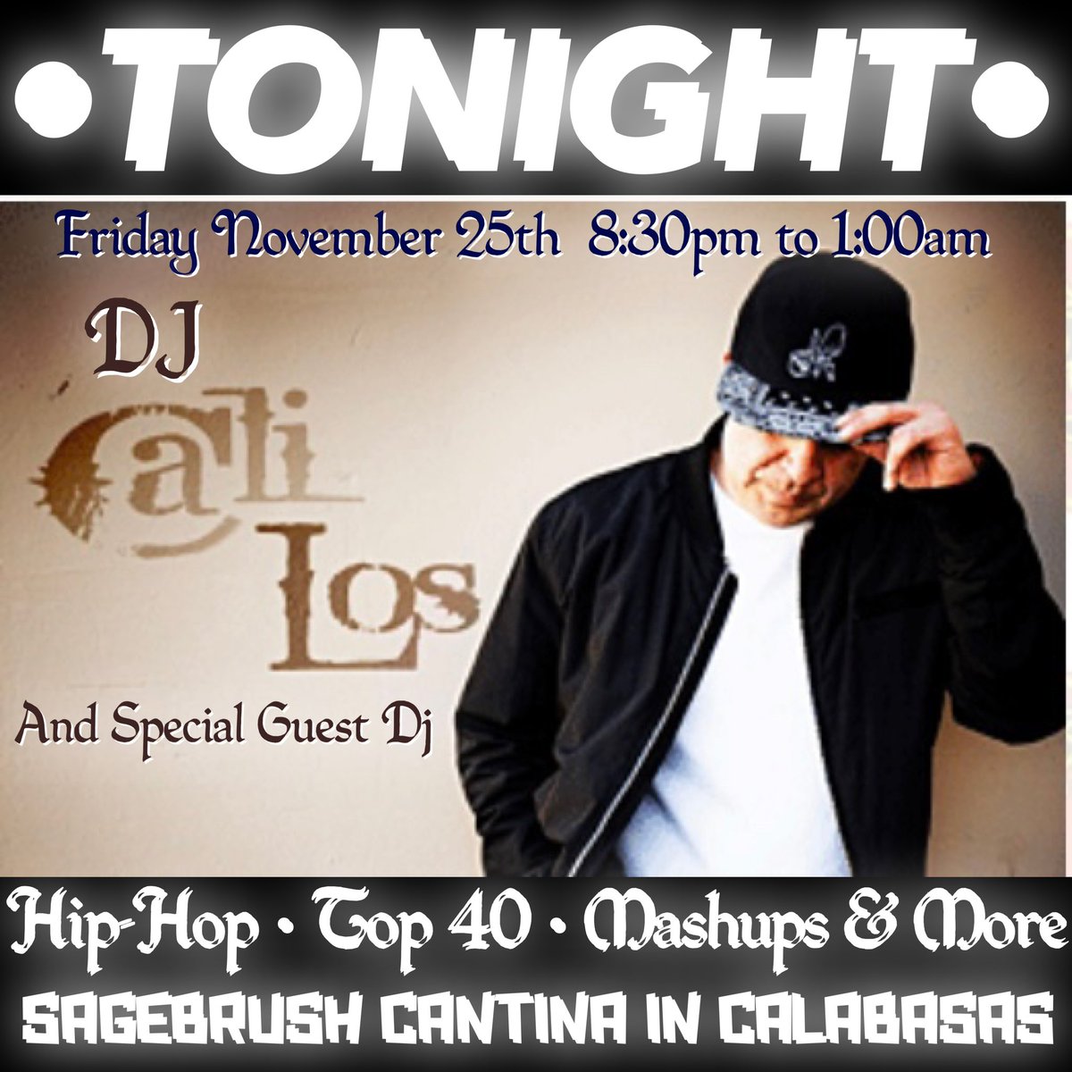 ArthurJB's tweet image. Join us tonight with LA’s guest DJ’s all night at SAGEBRUSH CANTINA from 8pm to 2am full bar and dancing