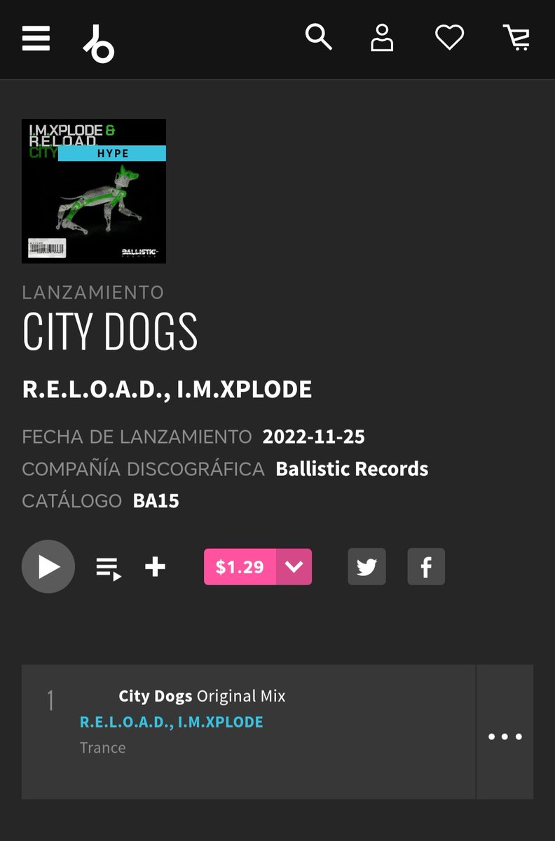 This tech trance beast is out today!
Grab your copy! 
beatport.com/release/city-d…