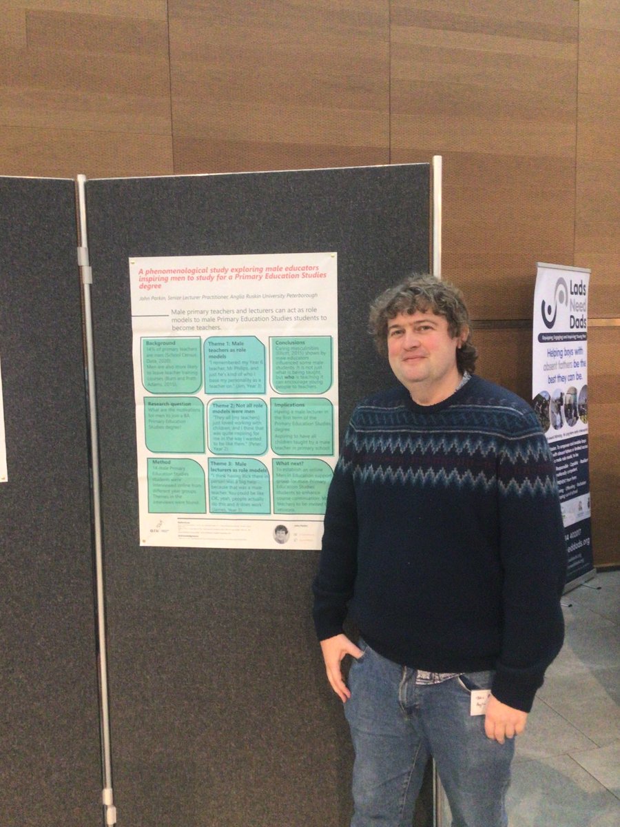 Had a great day sharing my EdD research on encouraging more men to start becoming a primary teacher at the ⁦@MBCoalition⁩ #nomanisanisland conference today. Great to talk to researchers and others working to enhance men’s well-being.