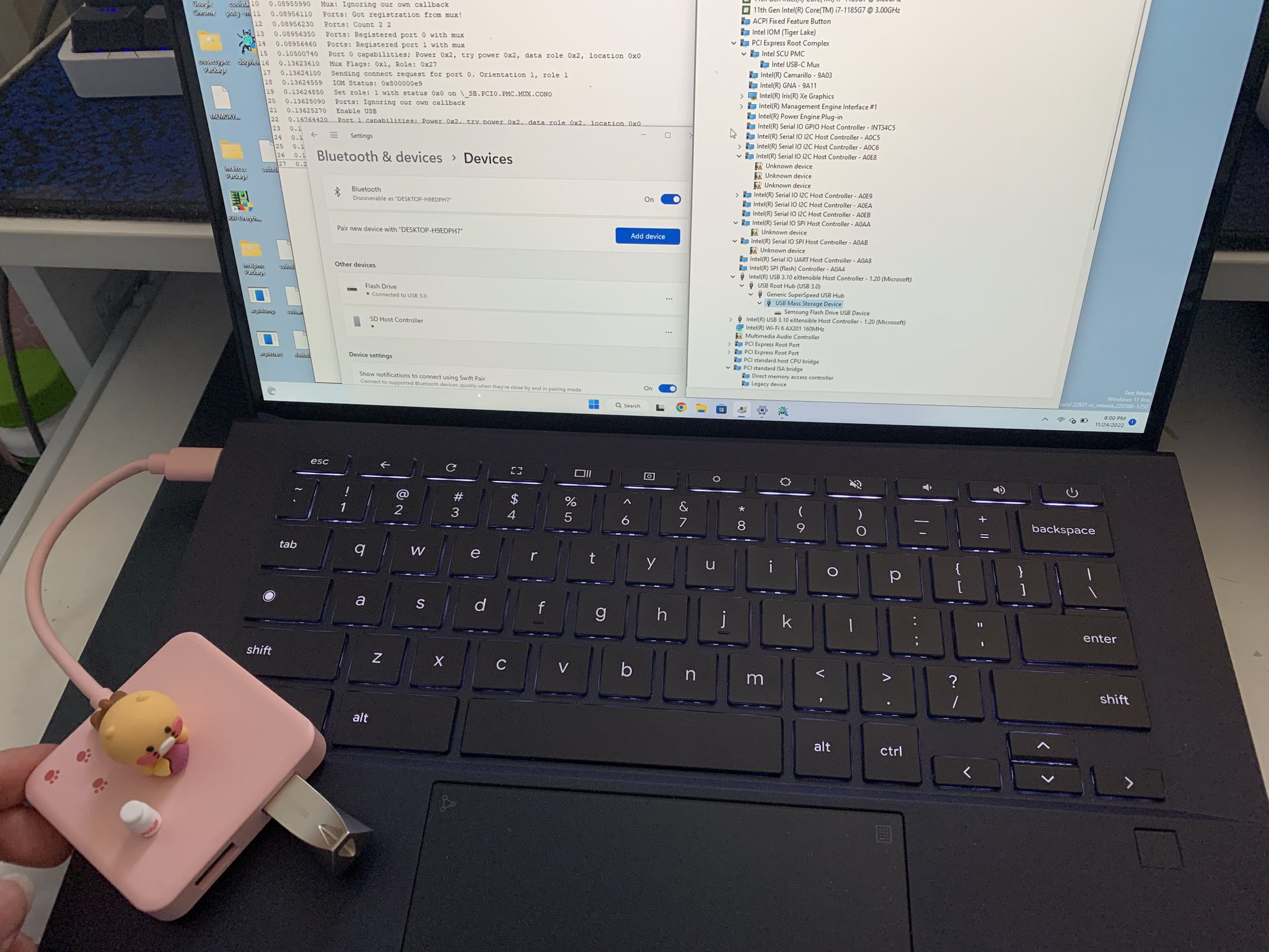 Coolstar on twitter chromebook thunderbolt ports work in windows with